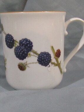 Royal Worcester Wild Harvest, Mustard Trim, Coffee / Tea Mug        L633